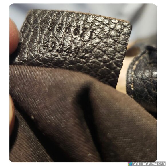 Authentic GUCCI GG Canvas Tote Bag Brown Made in Italy - Picture 2 of 9